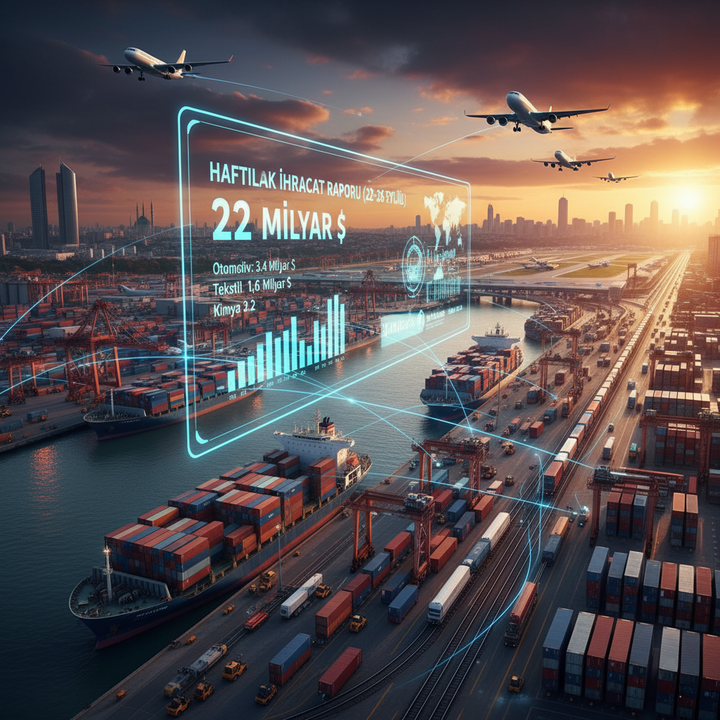 Haftalık İhracat Raporu (22-26 Eylül)