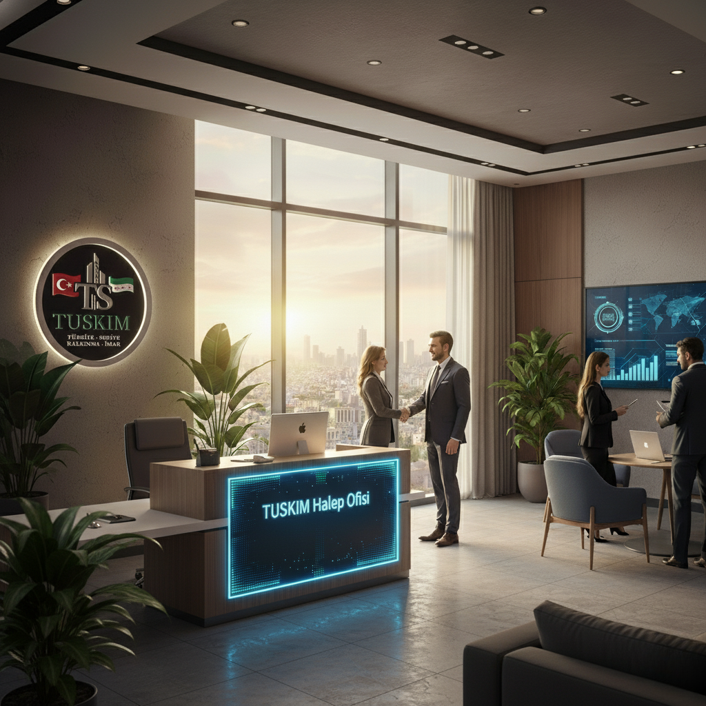TUSKİM Halep Ofisimiz Hizmete Girdi