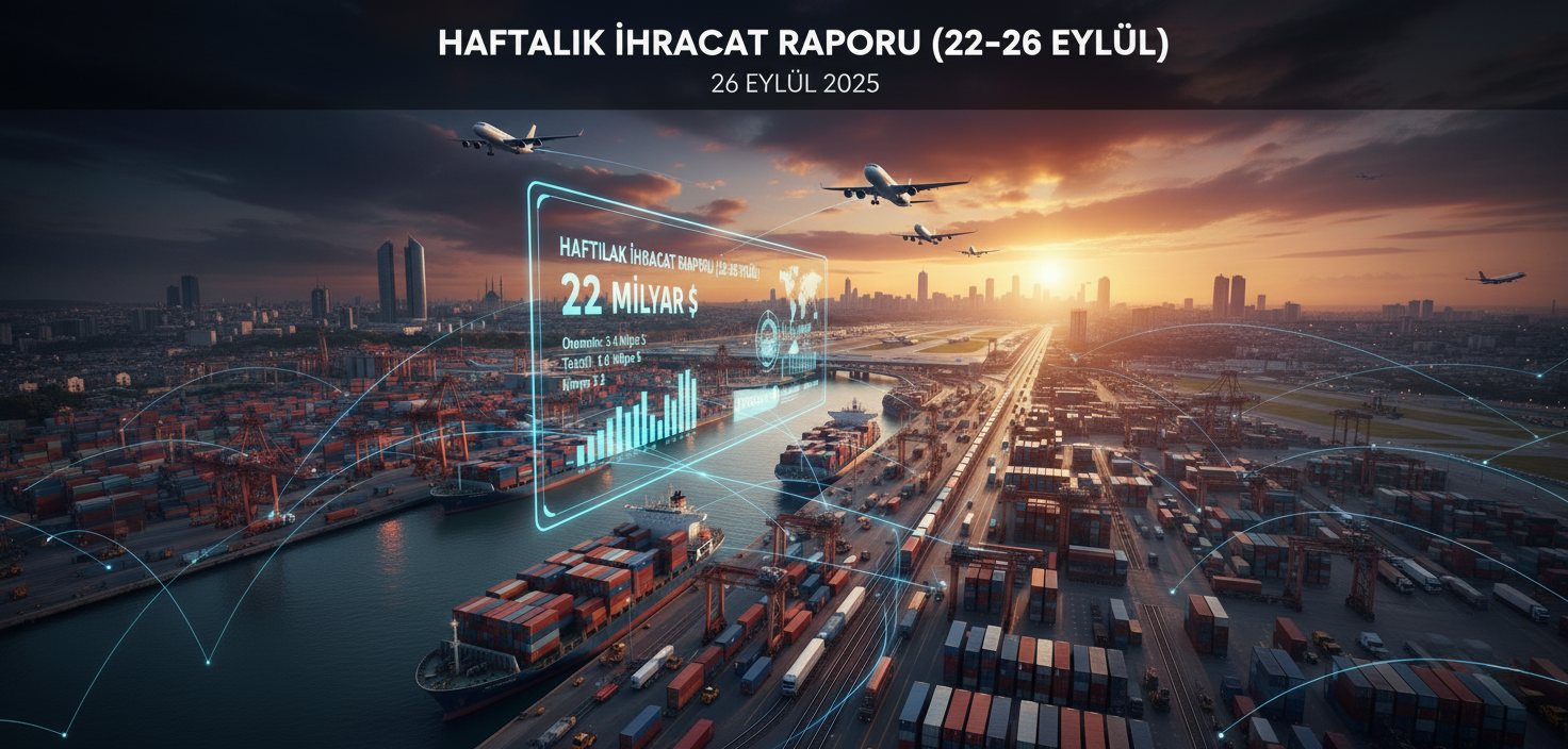 Haftalık İhracat Raporu Kapak Görseli