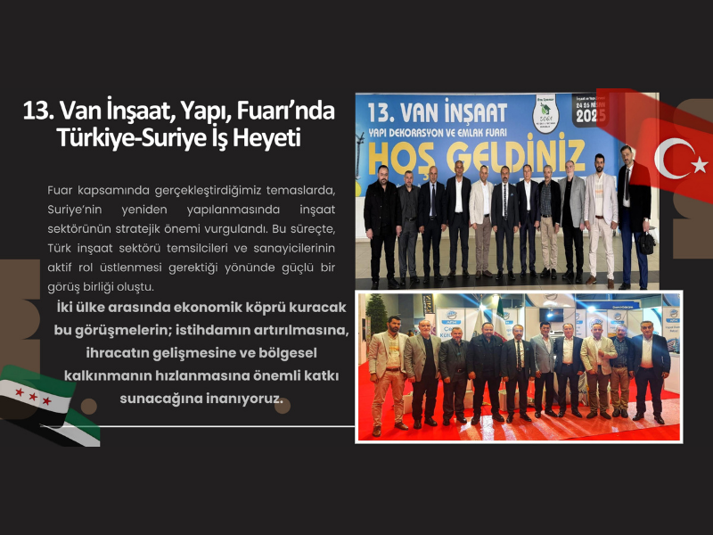 İnşaat Sektöründe Dev Adım: TUSKİM 13. Van İnşaat ve Yapı Fuarı’nda